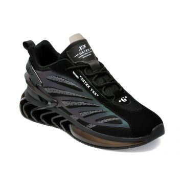 Pantofi sport GRYXX negri, RL210179, din material textil