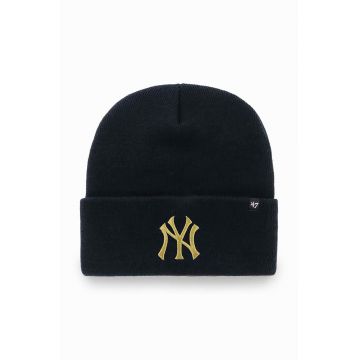 47brand caciula Mlb New York Yankees culoarea albastru marin,