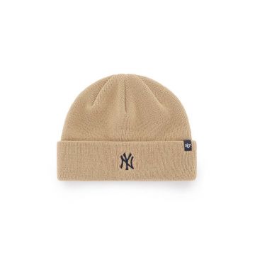 47brand caciula Mlb New York Yankees culoarea bej,