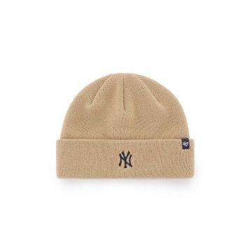 47brand caciula Mlb New York Yankees culoarea bej,