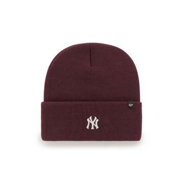 47brand caciula Mlb New York Yankees culoarea bordo,