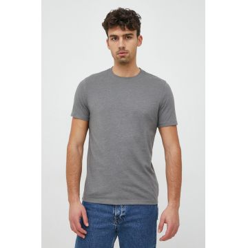 GAP tricou barbati, culoarea gri, melanj