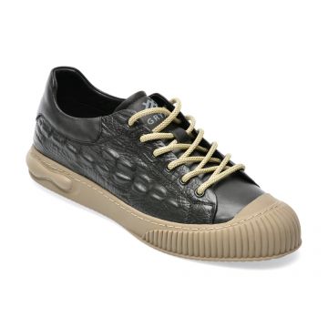 Pantofi sport GRYXX negri, 2633, din piele naturala