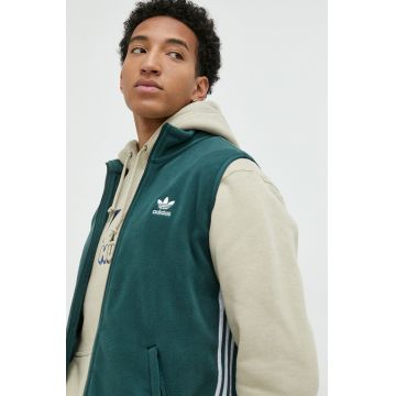 adidas Originals vesta barbati, culoarea verde