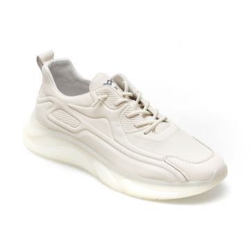 Pantofi sport GRYXX albi, 2235, din piele naturala