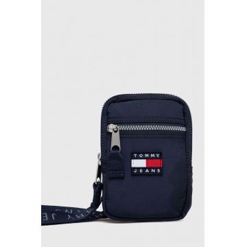 Tommy Jeans borseta culoarea albastru marin