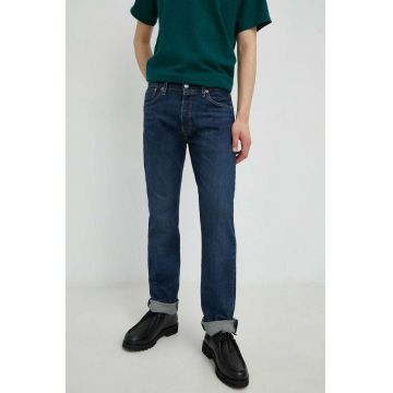 Levi's jeans 501 bărbați 00501.3199-DarkIndigo