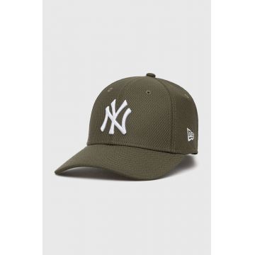 New Era șapcă culoarea verde, cu imprimeu 12523904-GREENMED