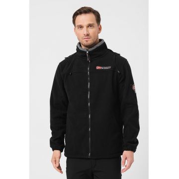Jacheta de fleece cu logo brodat Tamazonie Jacheta de fleece cu logo brodat Tamazonie