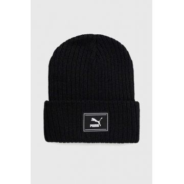 Puma caciula culoarea negru,
