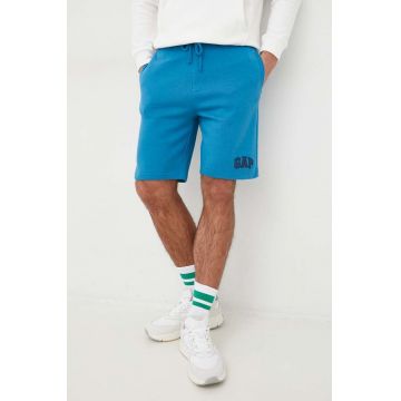 GAP pantaloni scurti barbati, culoarea turcoaz