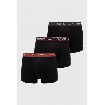 Nike boxeri (3-pack) barbati, culoarea negru