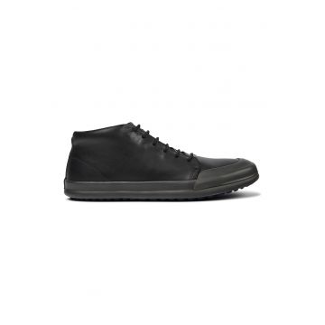 Pantofi sport mid-cut din piele Brutus Trek