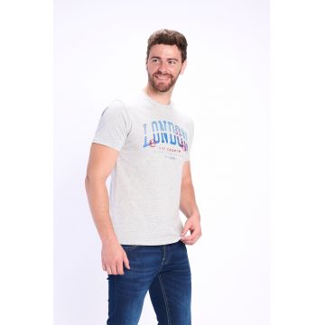 Tricou de bumbac cu imprimeu text