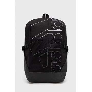 adidas rucsac HC4761 barbati, culoarea negru, mare, cu imprimeu