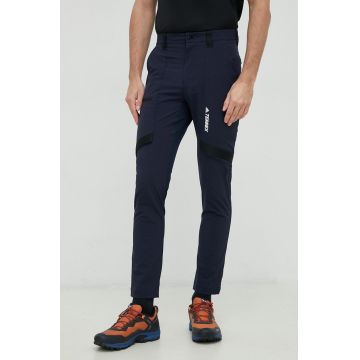 Adidas TERREX pantaloni de exterior Zupahike barbati, culoarea albastru marin