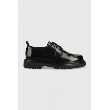 Gant pantofi de piele Ramville barbati, culoarea negru