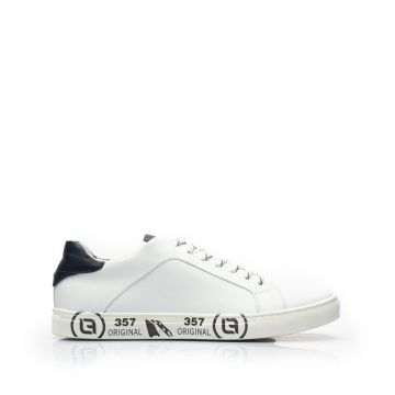 Pantofi sport barbati din piele naturala, Leofex - 881-1 Alb Box Pantofi sport barbati din piele naturala, Leofex - 881-1 Alb Box