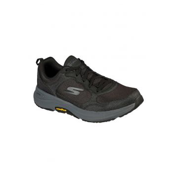 Pantofi sport de piele ecologica si material textil Go Walk Outdoor Woodcrest