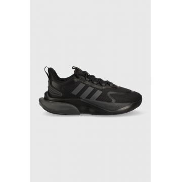 adidas sneakers pentru alergat AlphaBounce + culoarea negru HP6142