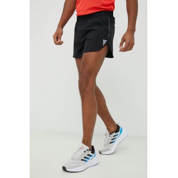 Adidas Performance pantaloni scurți de alergare Own the Run barbati, culoarea negru