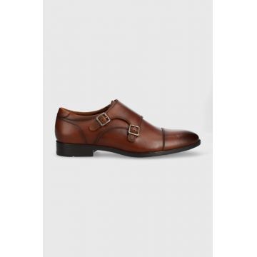 Aldo pantofi de piele Holtlanflex barbati, culoarea maro, 13180581.HOLTLANFLEX