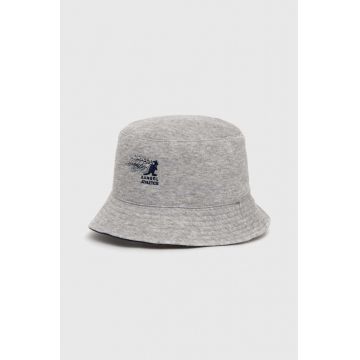 Kangol pălărie cu două fețe culoarea gri