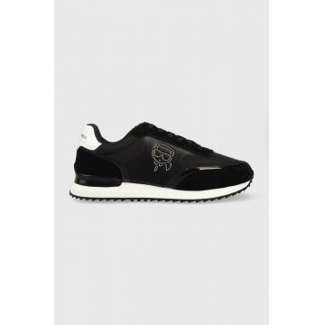 Karl Lagerfeld sneakers KL52932 VELOCITOR II culoarea negru