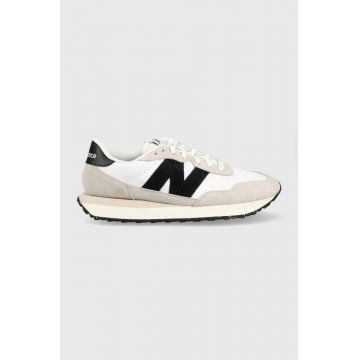 New Balance sneakers MS237SF culoarea alb