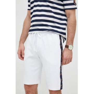 Paul&Shark pantaloni scurti barbati, culoarea alb