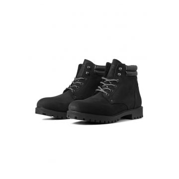 Jack & Jones - Bocanci din piele intoarsa cu detaliu logo