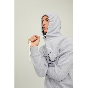 Jack & Jones - Hanorac din amestec de bumbac cu imprimeu logo