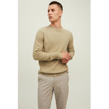 Jack & Jones - Pulover de bumbac cu decolteu la baza gatului