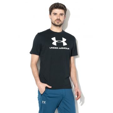 Tricou cu imprimeu logo pentru antrenament Sportstyle