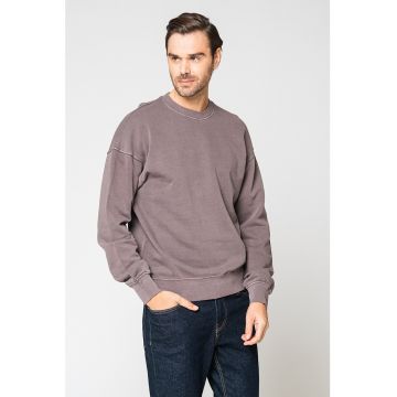 Jack & Jones - Bluza sport cu decolteu la baza gatului si maneci cazute Wash