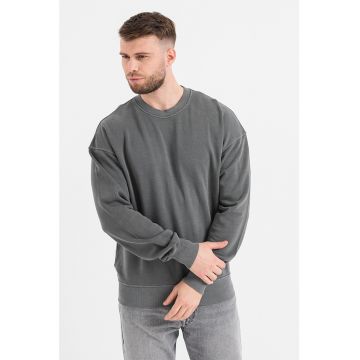 Jack & Jones - Bluza sport cu decolteu la baza gatului si maneci cazute Wash