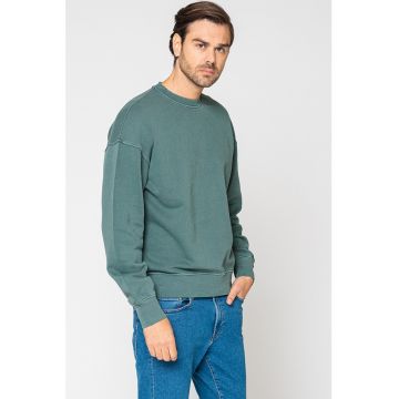 Jack & Jones - Bluza sport cu decolteu la baza gatului si maneci cazute Wash