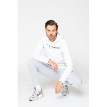 Jack & Jones - Hanorac din amestec de bumbac cu logo August