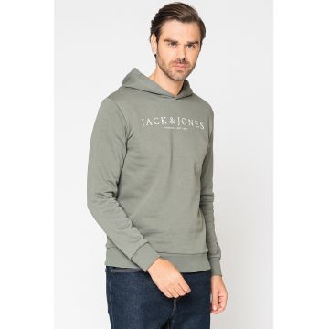 Hanorac din amestec de bumbac cu logo August