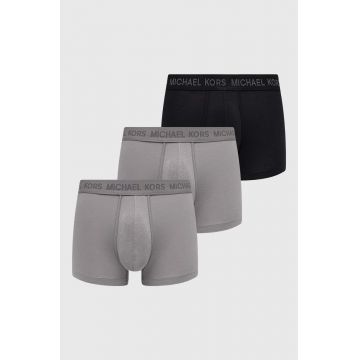 Michael Kors boxeri 3-pack barbati, culoarea gri