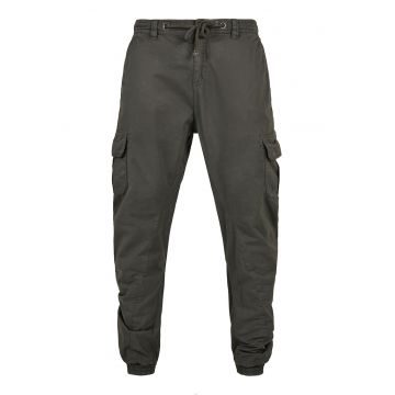 Pantaloni cargo cu snur in talie