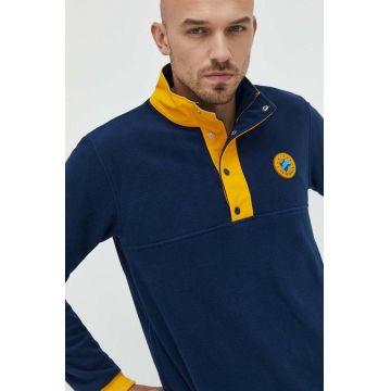 Adidas Originals bluza barbati, culoarea albastru marin, modelator