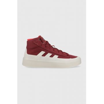 Adidas tenisi ZNSORED culoarea bordo