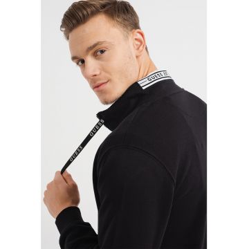 Bluza sport slim fit cu fermoar