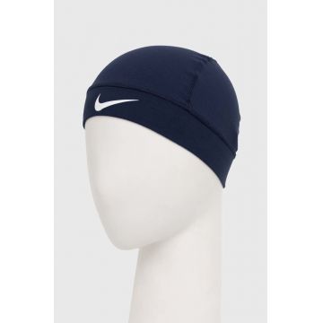 Nike caciula , culoarea albastru marin, din tesatura neteda Nike caciula , culoarea albastru marin, din tesatura neteda