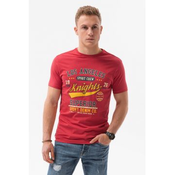 Tricou de bumbac cu imprimeu - Knights