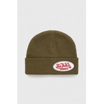 Von Dutch caciula culoarea verde,