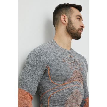 X-Bionic longsleeve funcțional Energy Accumulator 4.0 culoarea gri