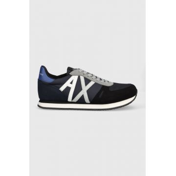 Armani Exchange sneakers culoarea albastru marin