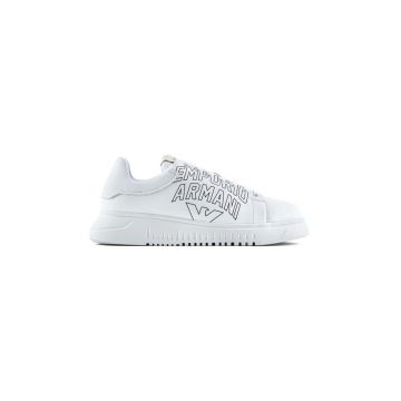 Emporio Armani sneakers din piele culoarea alb, X4X264 XN732 A222